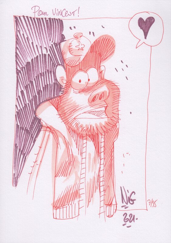 A coeur ouvert par Nicolas Kéramidas - Dédicace