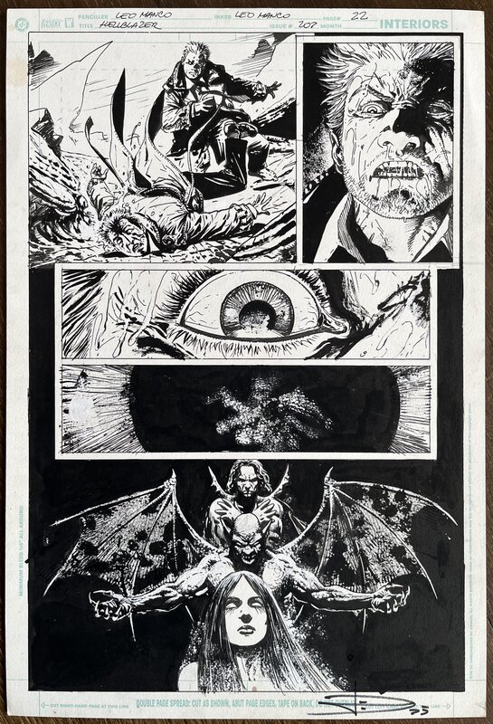 Hellblaser par Leonardo Manco - Œuvre originale