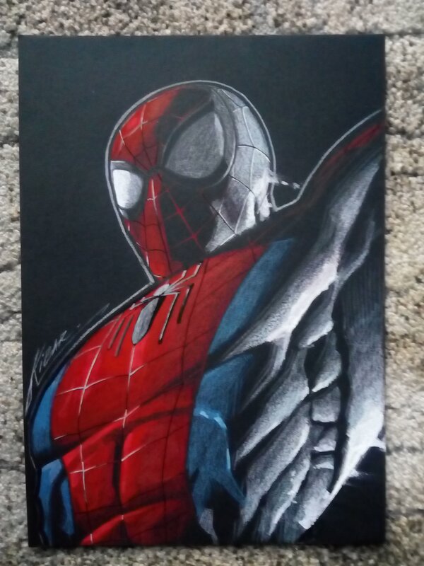 En vente - Spider-Man / kibar - Illustration originale