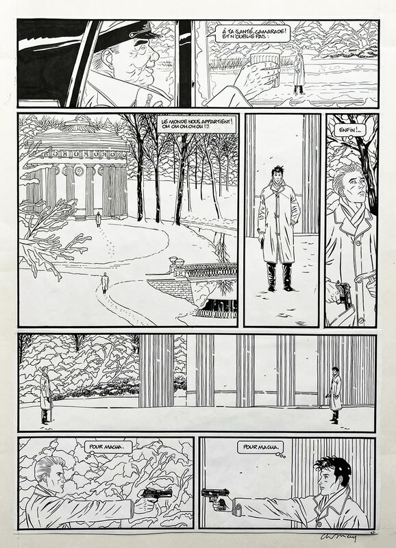 Avel (planche 45) par Christian Durieux, Jean Dufaux - Planche originale
