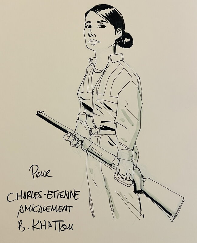 Ellie by Bernard Khattou - Sketch