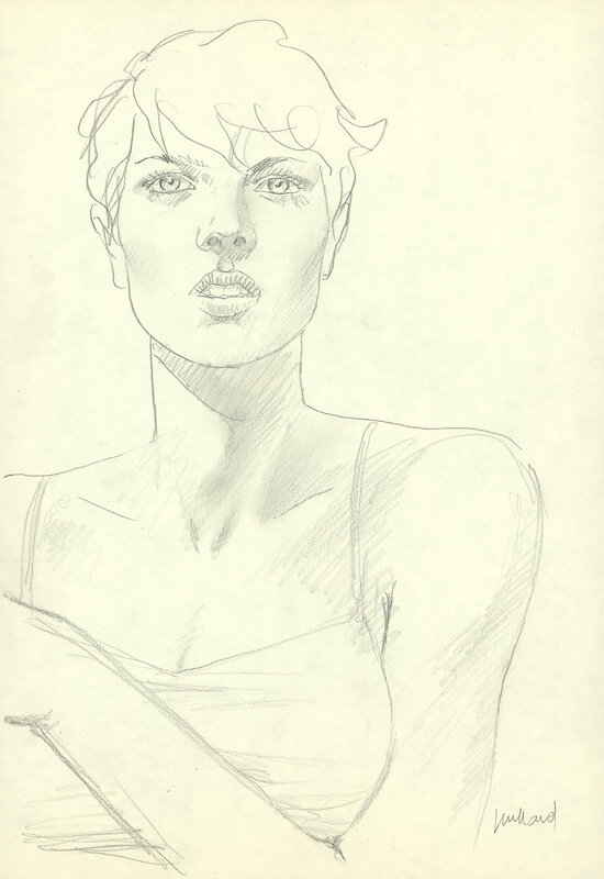 Louise by André Juillard - Original Illustration