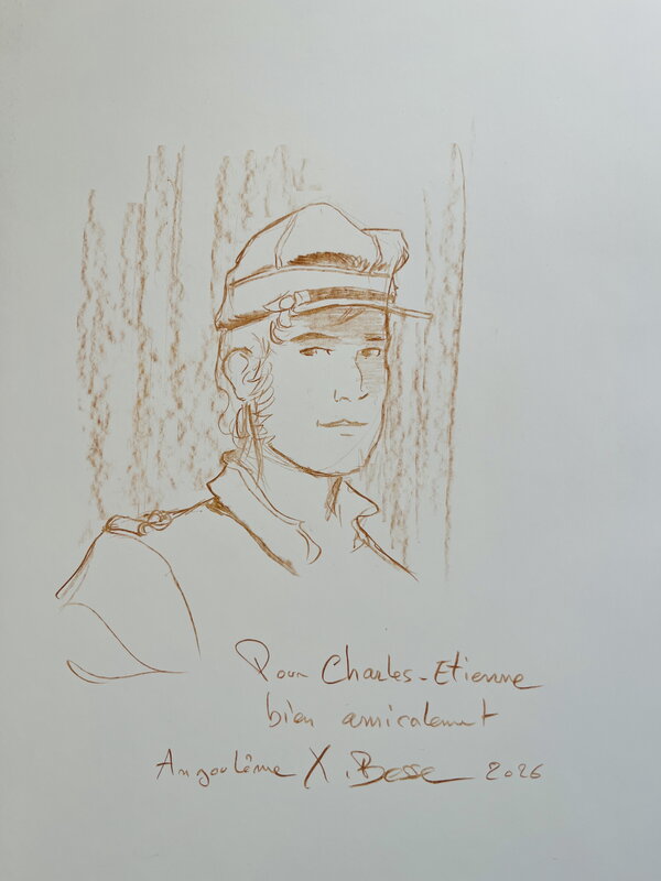 François Montagne by Xavier Besse - Sketch