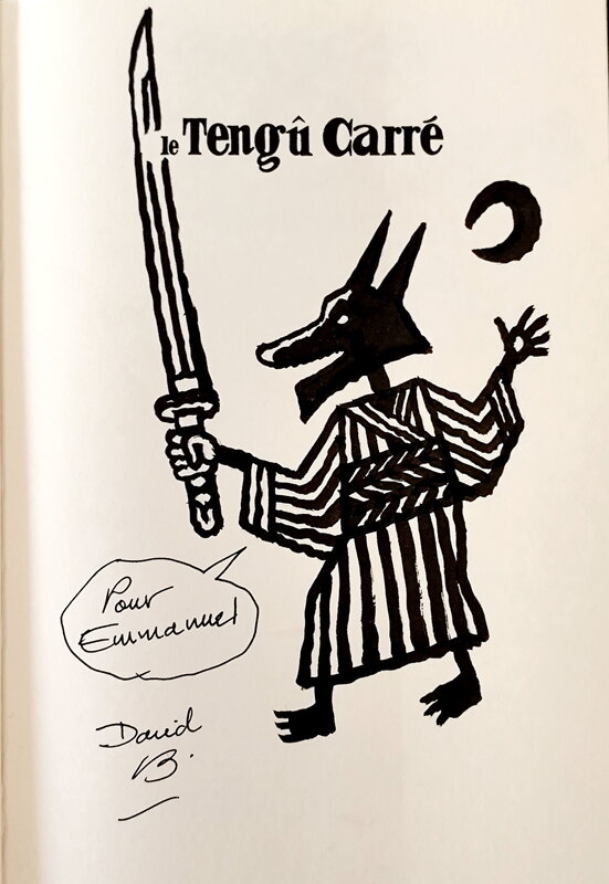 David B., Le Tengû Carré 2026Jan31 - Dédicace