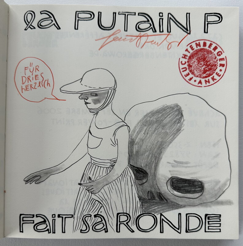 Feuchtenberger Anke - La Putain P fait sa ronde - Dédicace