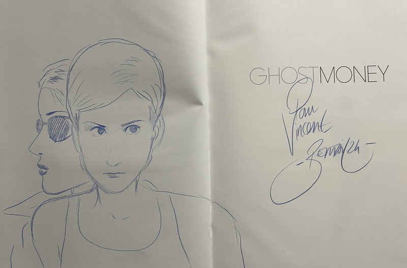 Ghost Money by Dominique Bertail - Sketch