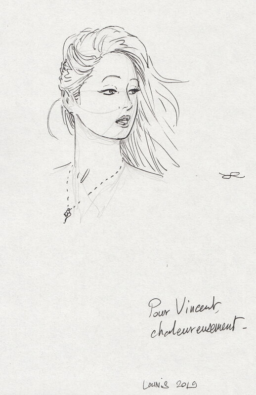 Helena par Lounis Chabane - Dédicace