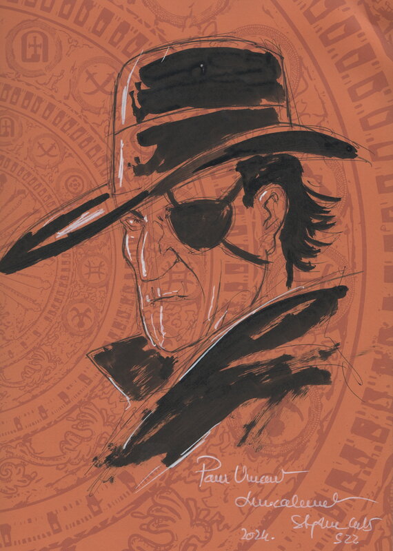 Gueule de cuir par Stéphane Créty - Dédicace