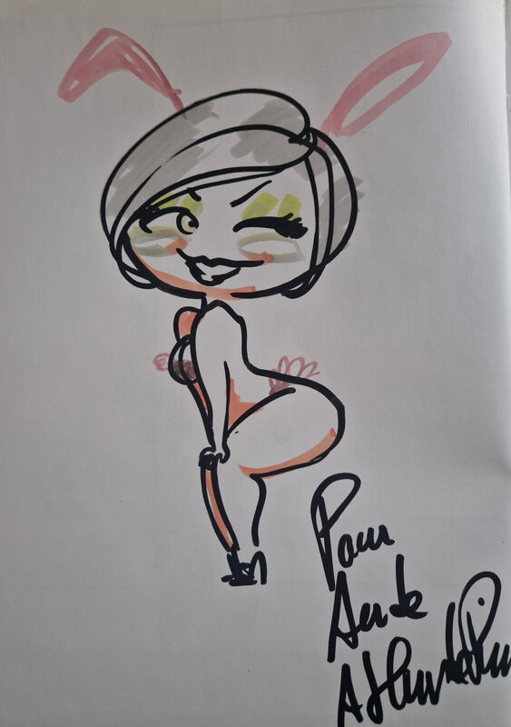 Dédicace de De Pins dans Pêchés mignons tome 1 - Sketch