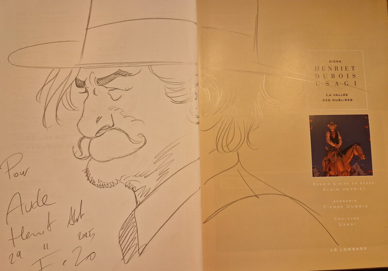 Dédicace de Henriet dans la vallée des oubliées - Dédicace