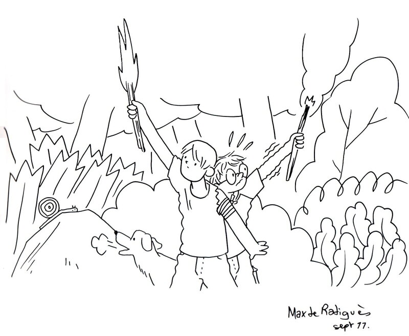 Frangins par Max De Radiguès - Dédicace