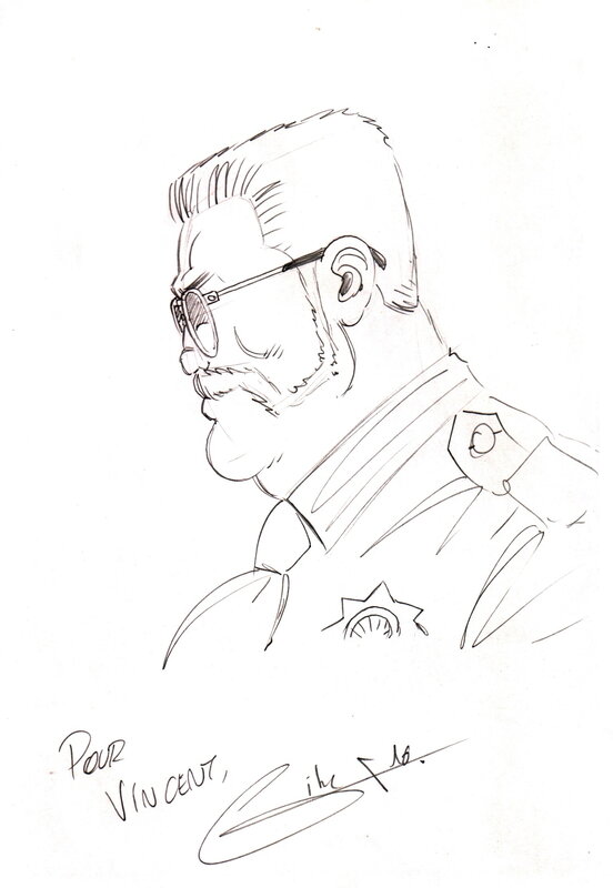 Haute Sécurité par Gihef - Dédicace