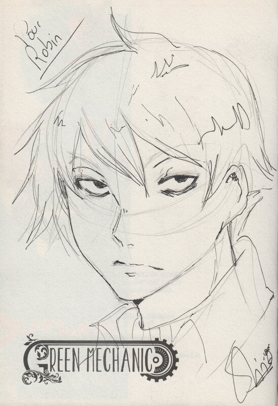 Green Mechanic par Yami Shin - Dédicace