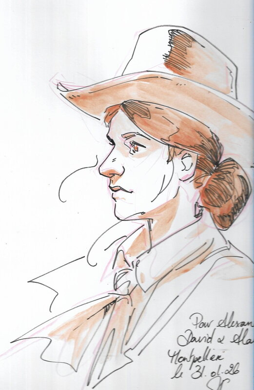 Calamity Jane by Gaëlle Hersent - Sketch