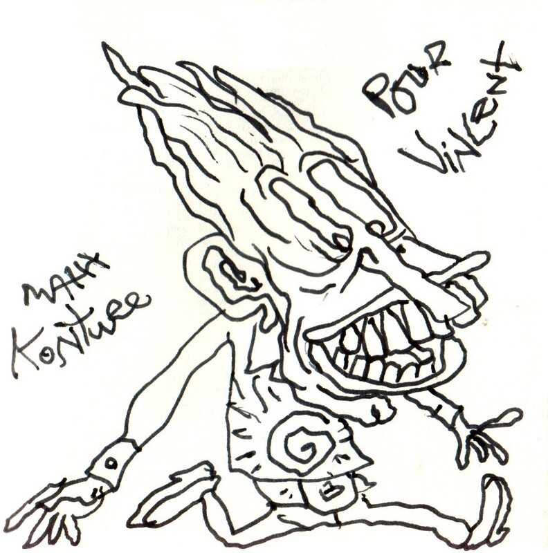 Gloflumé Triblonto par Mattt Konture - Dédicace