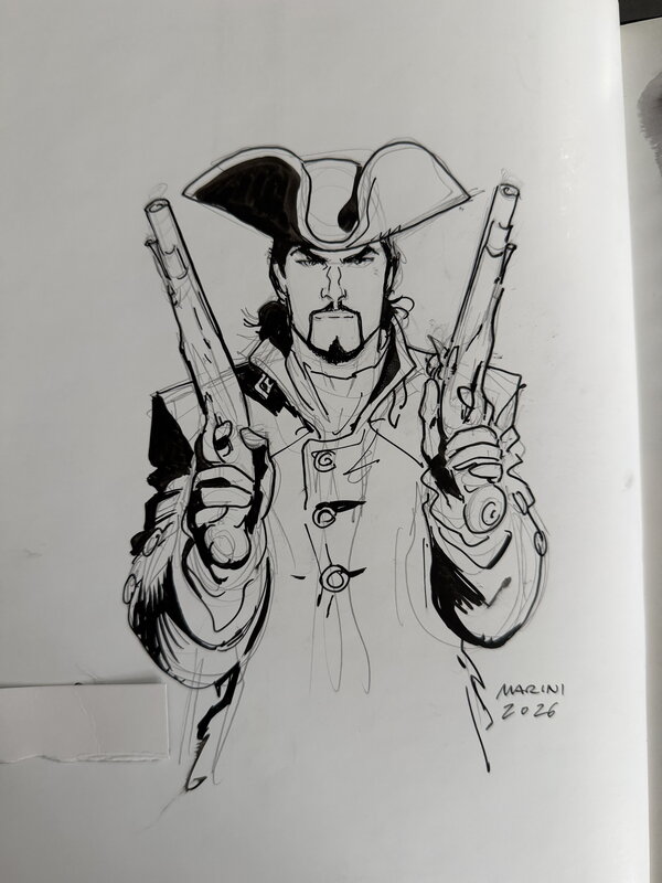 Le Scorpion par Enrico Marini - Dédicace