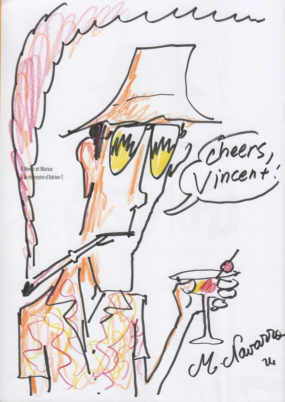 Gonzo par Morgan Navarro - Dédicace