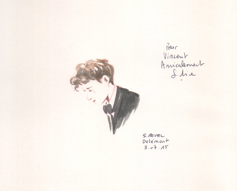 Glenn Gould par Sandrine Revel - Dédicace