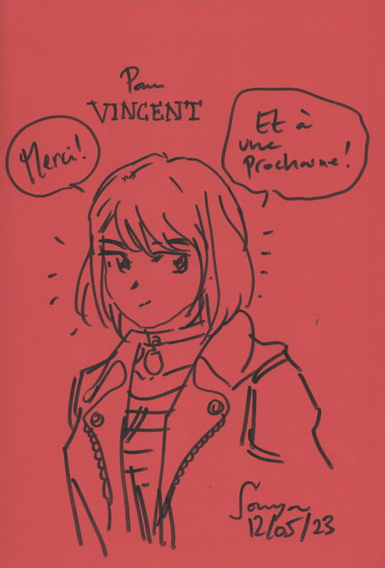 Sourya, Freaks' Squeele - Rouge - Dédicace