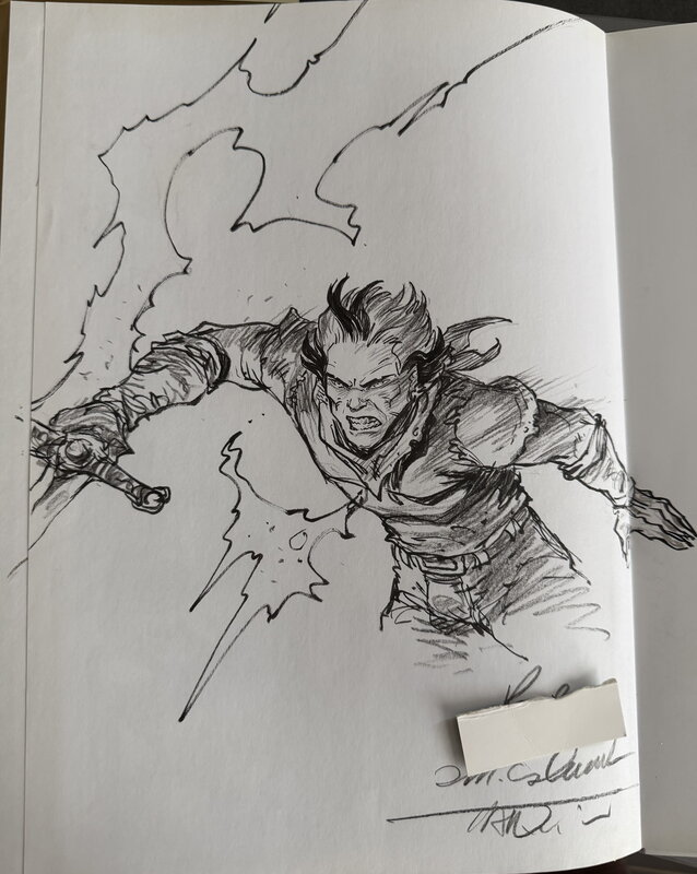 Lanfeust de Troy par Didier Tarquin - Dédicace