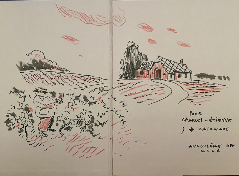 Vignoble by Daniel Casanave - Sketch