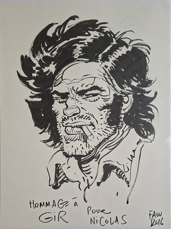 Blueberry par Fawzi - Dédicace