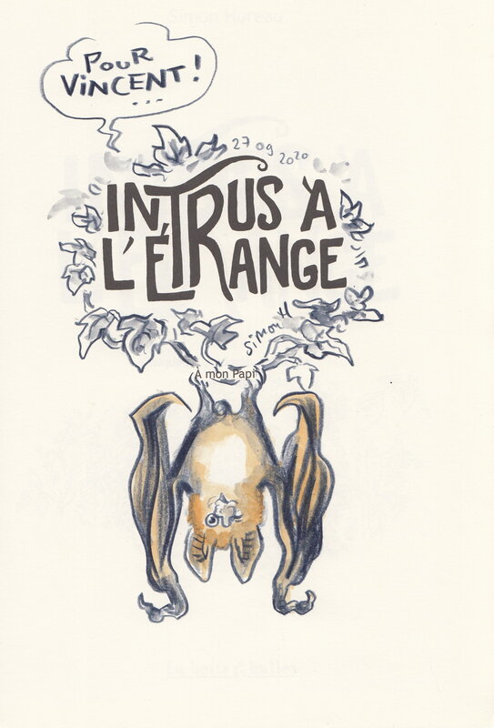 Intrus à l'etrange par Simon Hureau - Dédicace