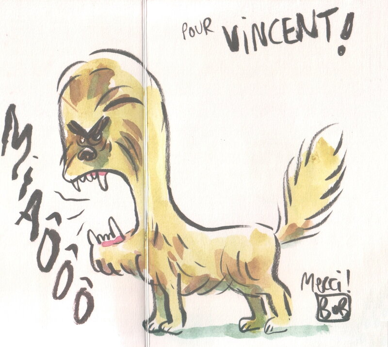 Je suis ton père par Bob - Dédicace