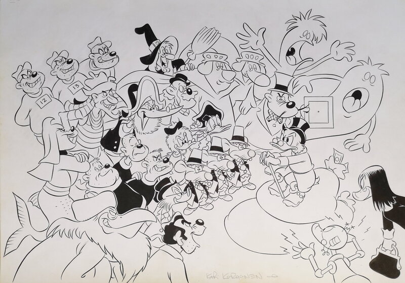 Kari Korhonen, Disney Poster Illustration - Original Illustration