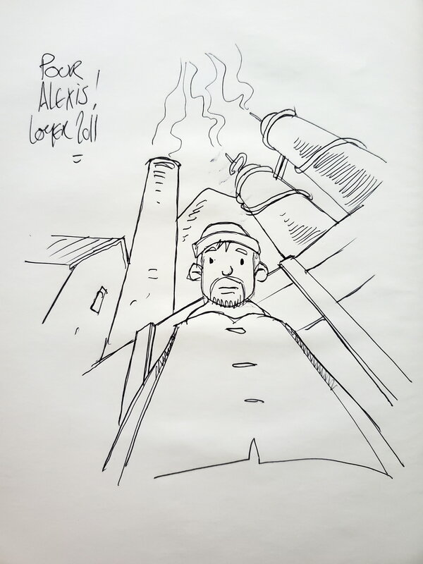 Jean-Luc Loyer, NOIR METAL - AU COEUR DE METALEUROP - Dédicace