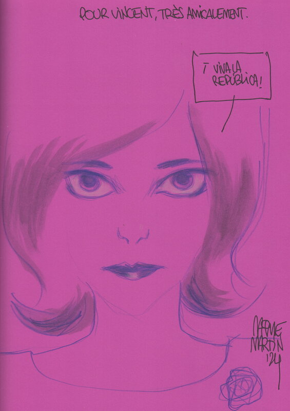 Jaime Martin, Jamais je n'aurais 20 ans - Dédicace