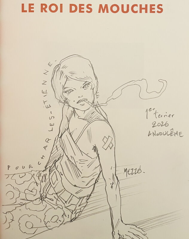 Le roi des mouches par Mezzo - Dédicace