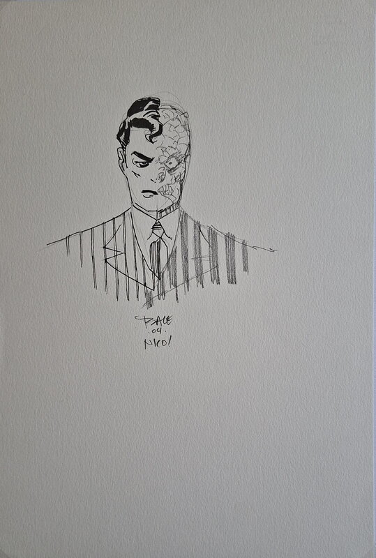 Double-Face by Tim Sale - Sketch