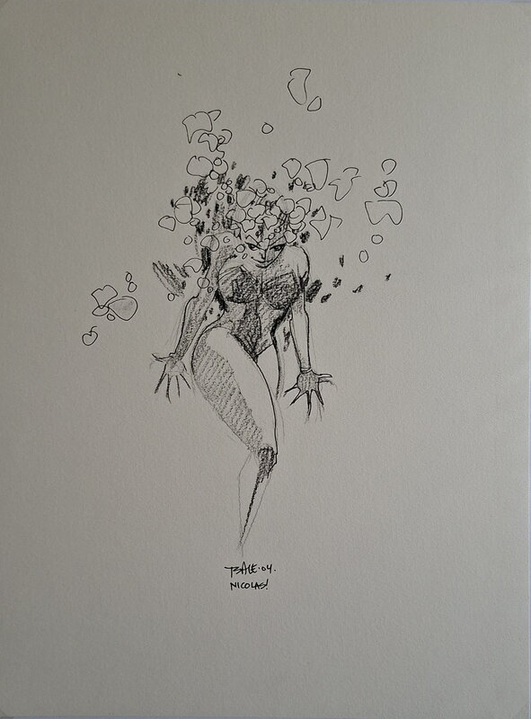 Poison Ivy par Tim Sale - Dédicace