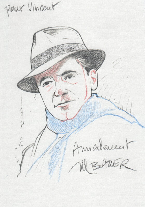 Klaus Barbie par Jean-Claude Bauer - Dédicace