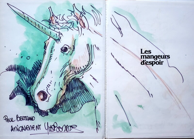 Yves Bordes, FOC   T1 LES MANGEURS D'ESPOIR - Dédicace