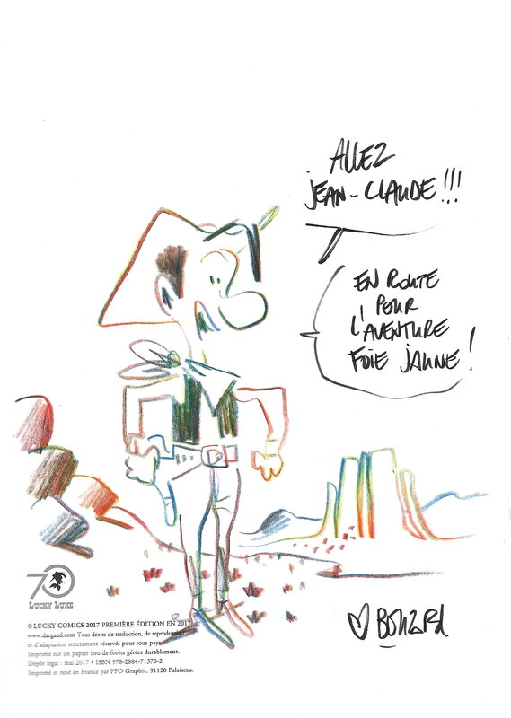 Jolly Jumper par Guillaume Bouzard - Dédicace