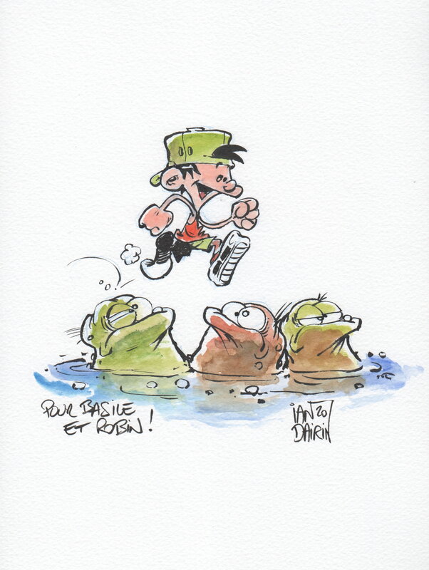 Kid Paddle par Ian Dairin - Dédicace