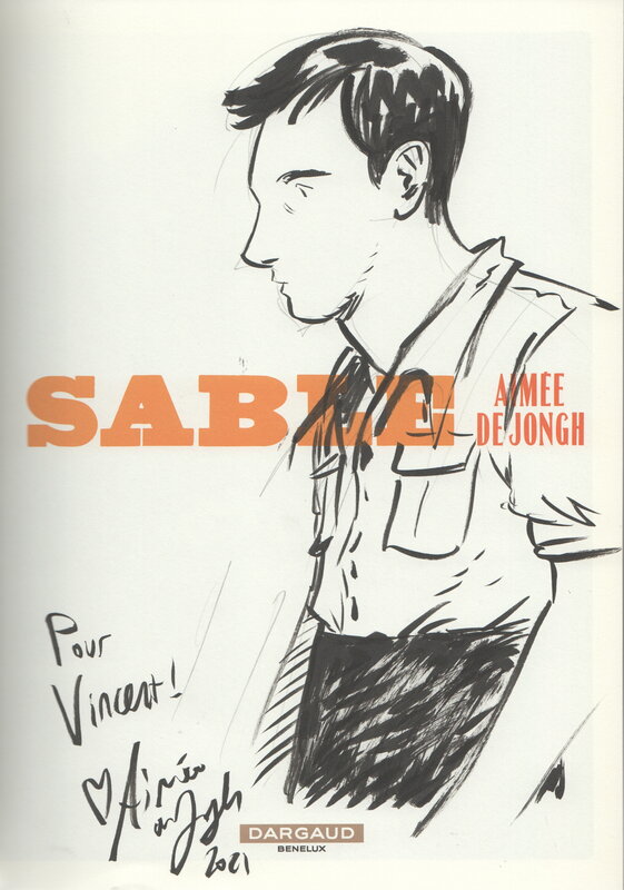 Jour de sable par Aimée De Jongh - Dédicace