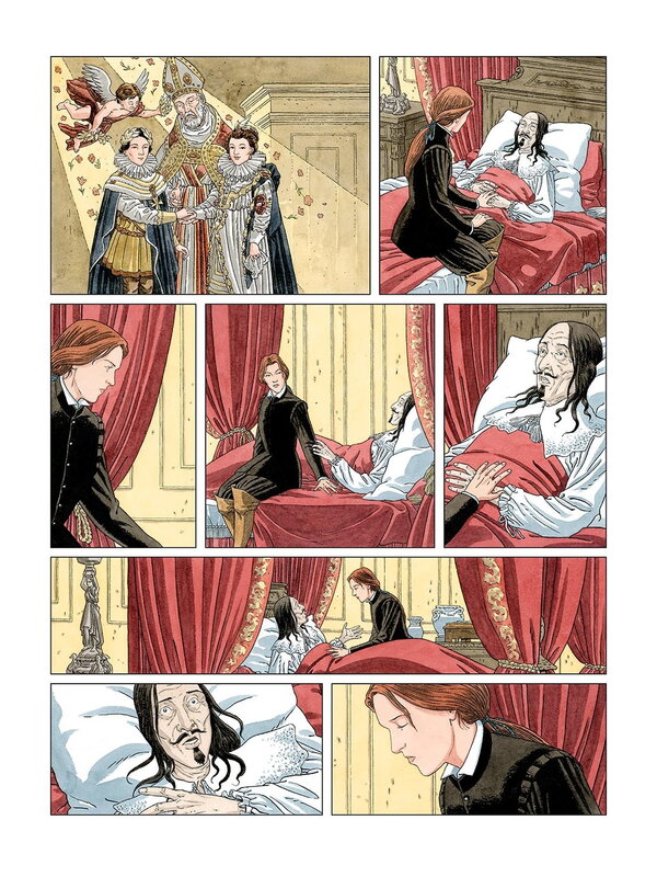 En vente - Milan Jovanovic, Les 7 Vies de l’Épervier, le fils d'Ariane, planche 46 - Planche originale