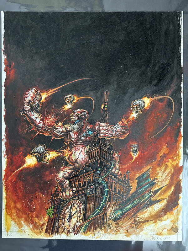 Tome 2 P.15 par Olivier Ledroit - Planche originale