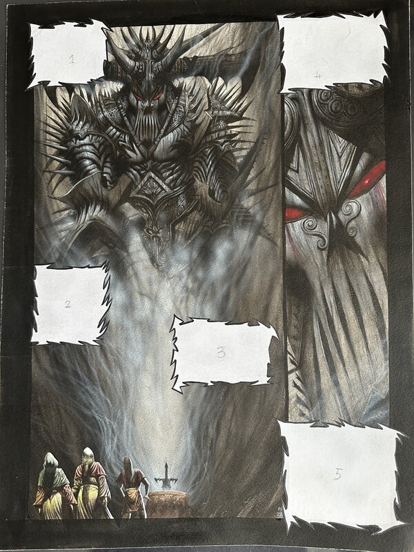 Tome 2 Page 30 par Jean-François Martinez - Planche originale