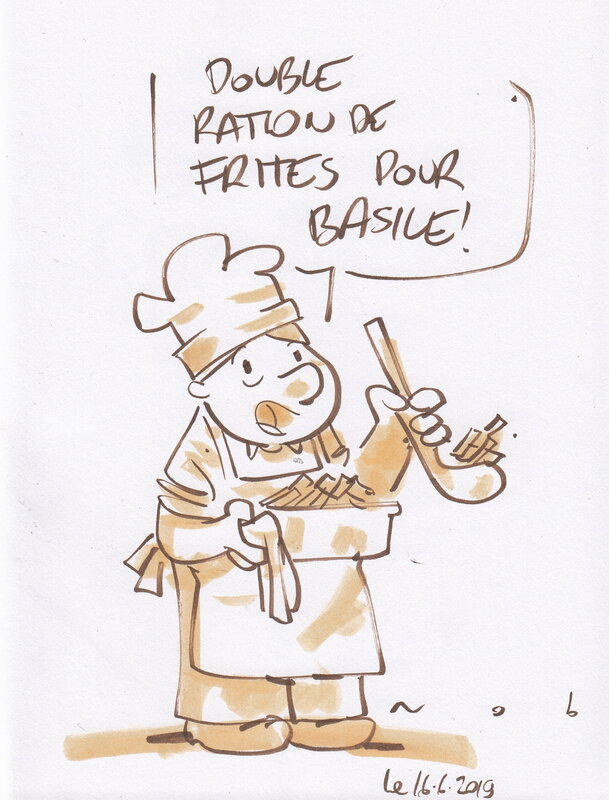 La cantoche par Nob - Dédicace