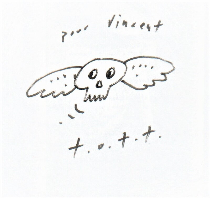 La bete a 5 doigts par Thomas Ott - Dédicace