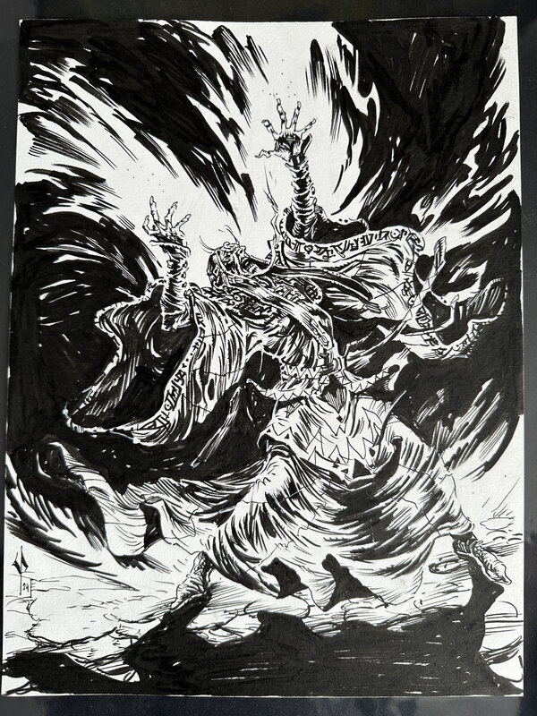 Haazeel Thorn par Cyril Pontet - Planche originale