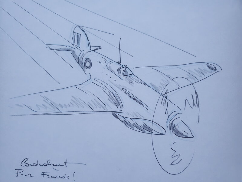 Marcel Uderzo, Eric Stoffel, Franck Coste, L'HISTOIRE DE L'AERONAUTIQUE   T1 DES ORIGINES A BLERIOT - Dédicace