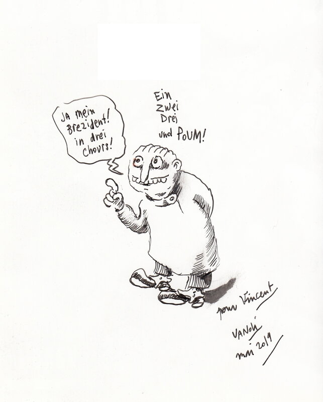 La comete by Vincent Vanoli - Sketch