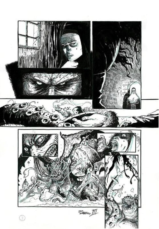 Paco Zarco, Chtulhu le tourment ou l'extase - Planche originale