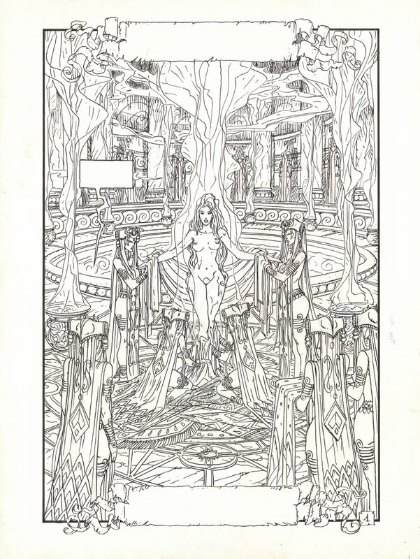 Olivier Ledroit, Chroniques de la lune noire - HS - Page 1 - Comic Strip