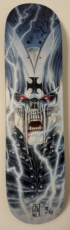 Olivier Ledroit, Requiem Skateboard 25/25 - Planche originale